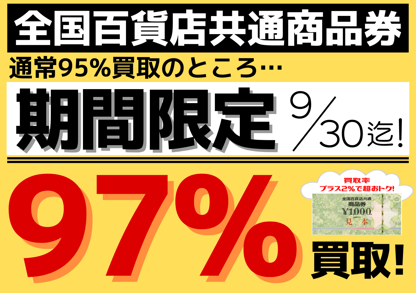 全国百貨店共通商品券