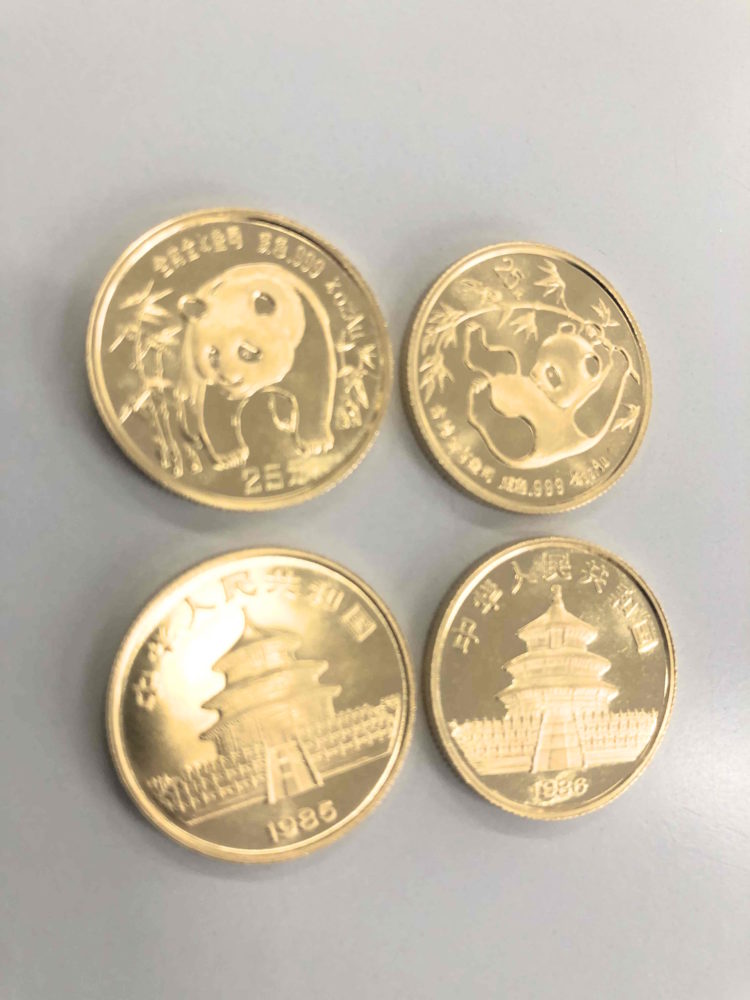 パンダ金貨 1/4オンス