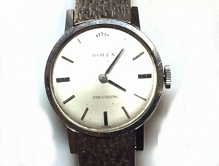 ロレックス プレジション 18K