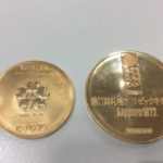 エキスポ オリンピック 記念18金メダル