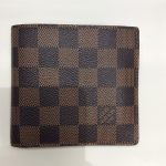 ルイ・ヴィトン ポルトフォイユ マルコ 二つ折り財布 ダミエ エベヌ N61675