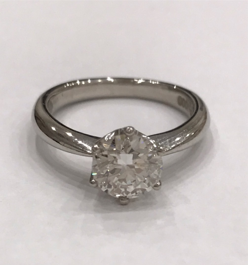 Pt1000 D1.01ct　ダイヤモンド