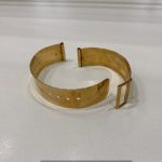 18金 ベルト バングル