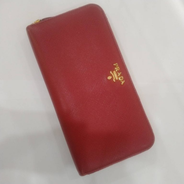 PRADA プラダ ラウンドファスナー長財布 1ML506
