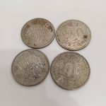 旧百円硬貨 稲穂 銀貨　
